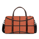 Basketball Ball Print Duffle Bag