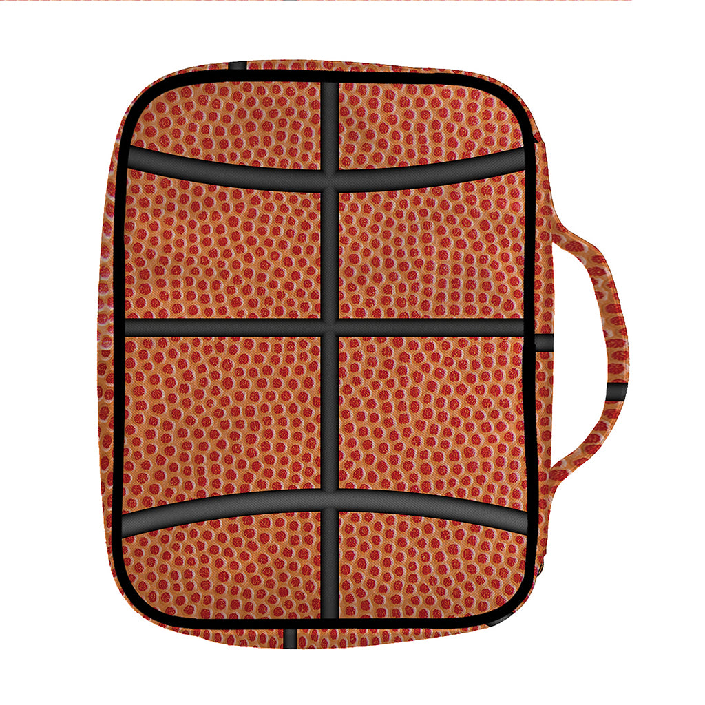 Basketball Ball Print Front Pocket Bible Bag