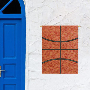 Basketball Ball Print Garden Flag