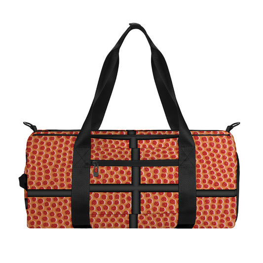 Basketball Ball Print Gym Bag