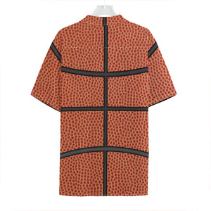 Basketball Ball Print Hawaiian Shirt