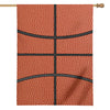 Basketball Ball Print House Flag