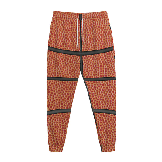 Basketball Ball Print Jogger Pants