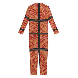 Basketball Ball Print Jumpsuit