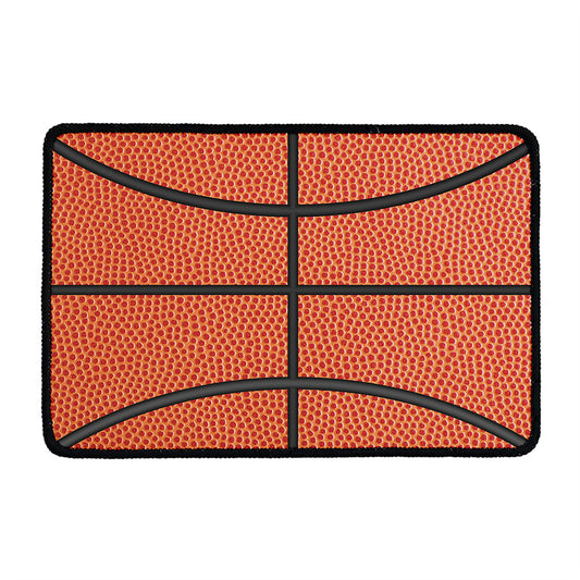 Basketball Ball Print Kitchen Mat