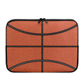 Basketball Ball Print Laptop Sleeve