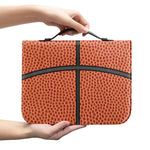 Basketball Ball Print Leather Bible Cover