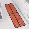Basketball Ball Print Long Kitchen Mat