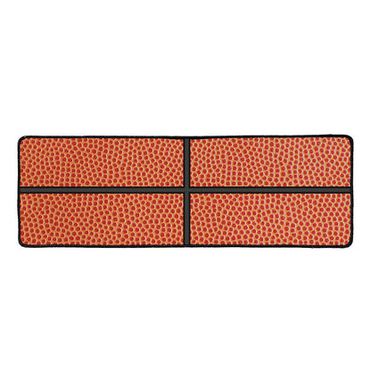 Basketball Ball Print Long Kitchen Mat