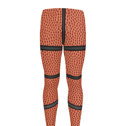 Basketball Ball Print Men's leggings