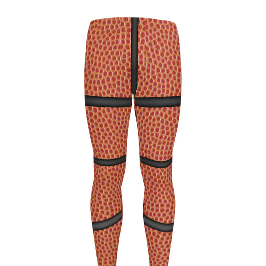Basketball Ball Print Men's leggings