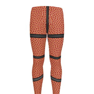 Basketball Ball Print Men's leggings