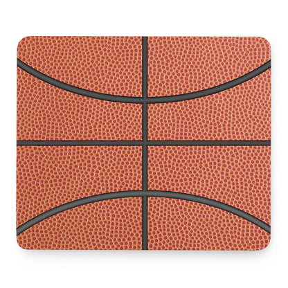 Basketball Ball Print Mouse Pad