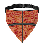 Basketball Ball Print Over The Collar Dog Bandana
