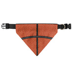 Basketball Ball Print Over The Collar Dog Bandana