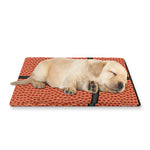 Basketball Ball Print Pet Cooling Mat Cover