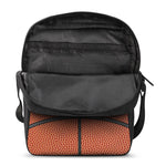 Basketball Ball Print Rectangular Crossbody Bag