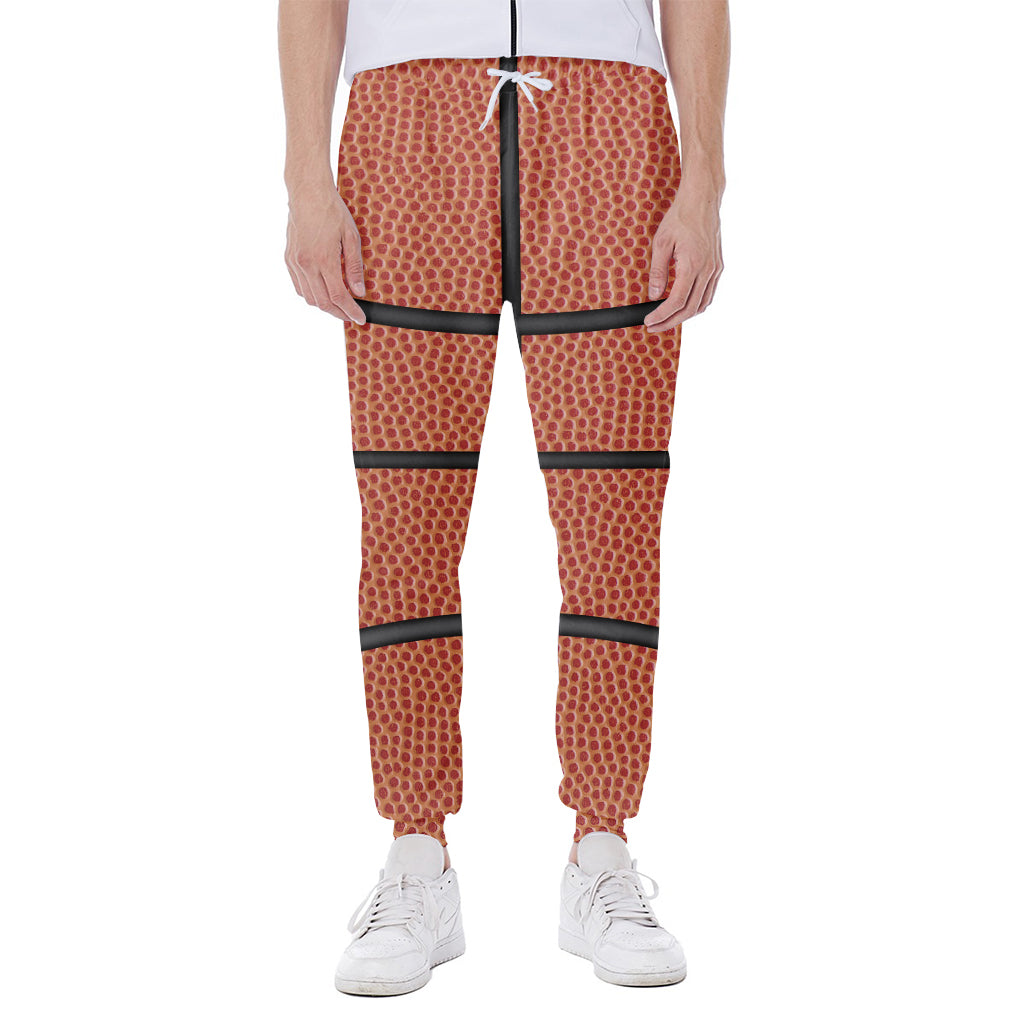 Basketball Ball Print Scuba Joggers