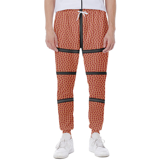 Basketball Ball Print Scuba Joggers