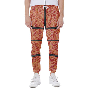 Basketball Ball Print Scuba Joggers