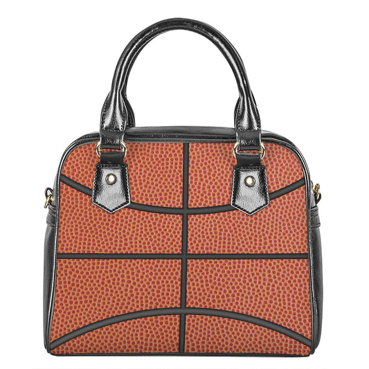 Basketball Ball Print Shoulder Handbag