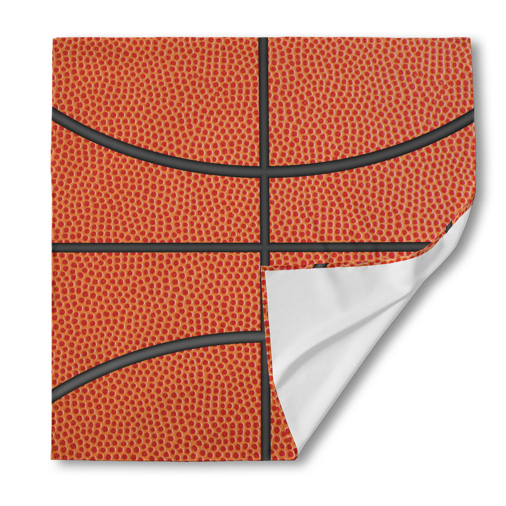 Basketball Ball Print Silk Bandana