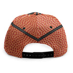 Basketball Ball Print Snapback Cap