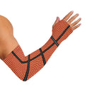 Basketball Ball Print Sun Protection Arm Sleeves