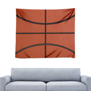 Basketball Ball Print Tapestry