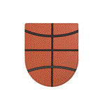 Basketball Ball Print Toilet Lid Cover