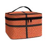 Basketball Ball Print Travel Makeup Bag