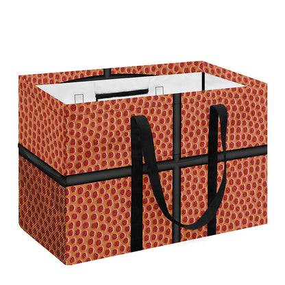 Basketball Ball Print Utility Tote Bag