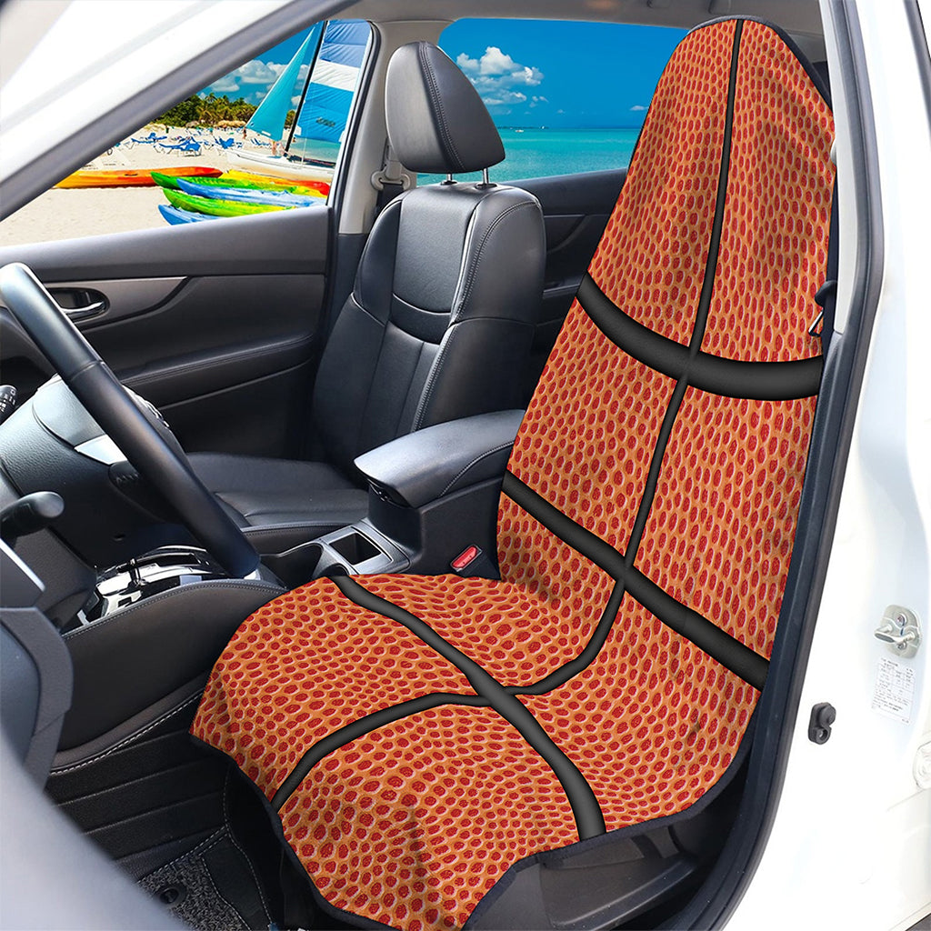 Basketball Ball Print Waterproof Car Seat Cover
