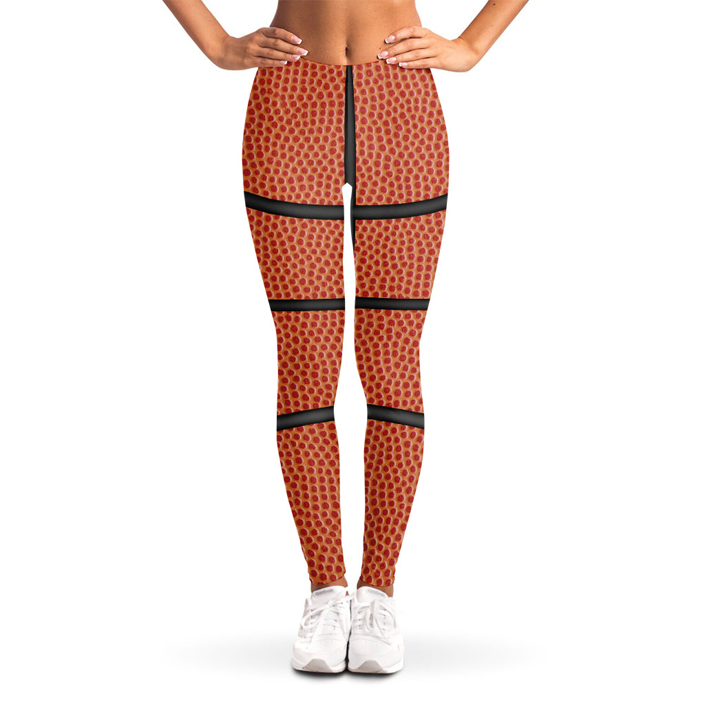 Basketball Ball Print Women's Leggings