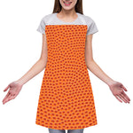 Basketball Bumps Print Adjustable Apron