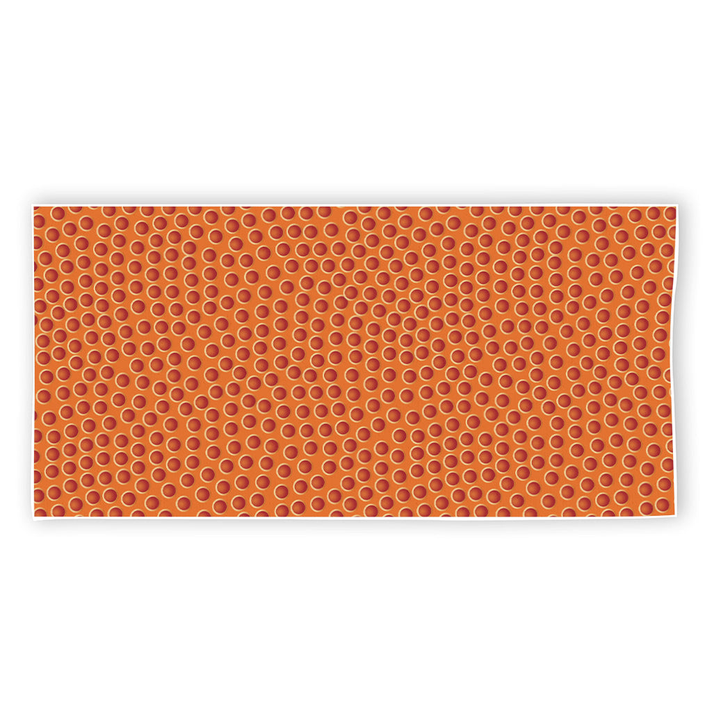 Basketball Bumps Print Beach Towel