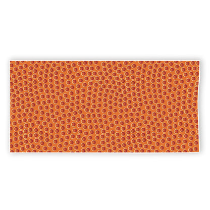 Basketball Bumps Print Beach Towel