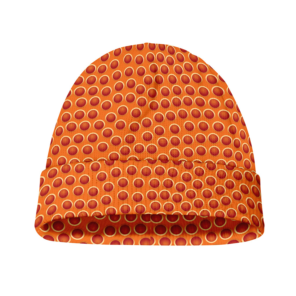Basketball Bumps Print Beanie