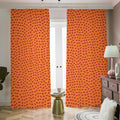 Basketball Bumps Print Dimout Pencil Pleat Curtains