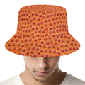 Basketball Bumps Print Bucket Hat