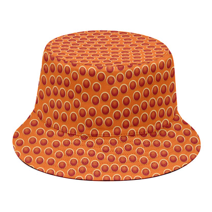 Basketball Bumps Print Bucket Hat