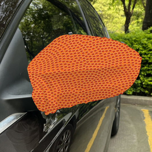 Basketball Bumps Print Car Side Mirror Covers