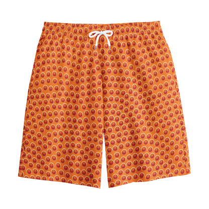 Basketball Bumps Print Cotton Shorts