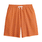 Basketball Bumps Print Cotton Shorts