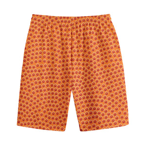 Basketball Bumps Print Cotton Shorts