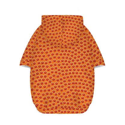 Basketball Bumps Print Dog Zip Up Hoodie