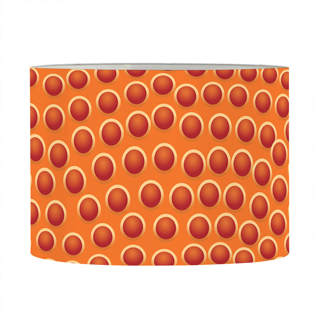 Basketball Bumps Print Drum Lamp Shade