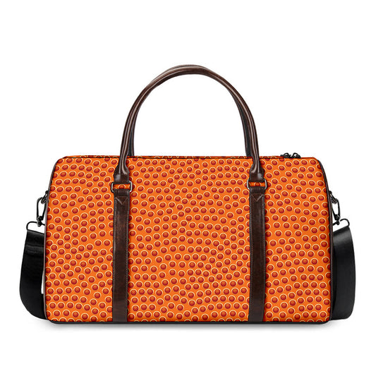 Basketball Bumps Print Duffle Bag