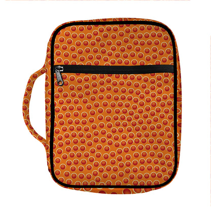 Basketball Bumps Print Front Pocket Bible Bag