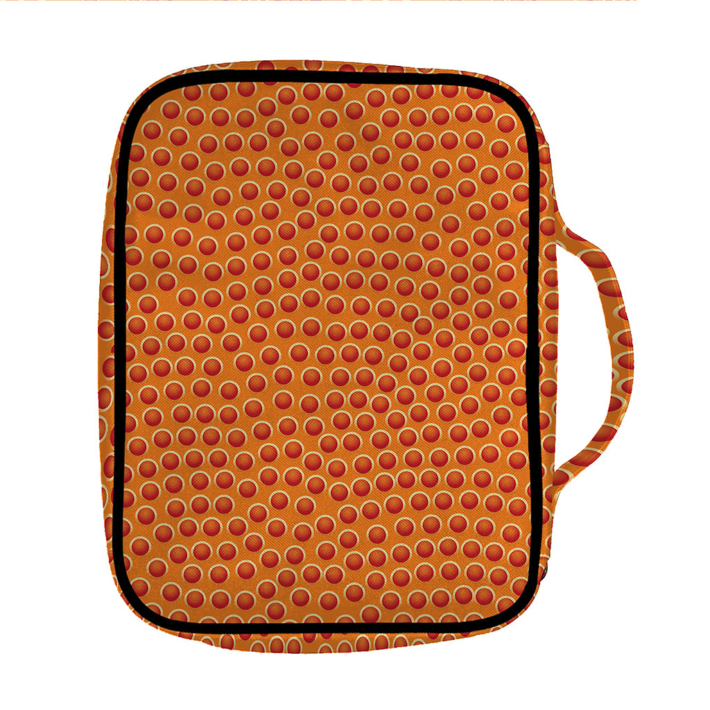 Basketball Bumps Print Front Pocket Bible Bag
